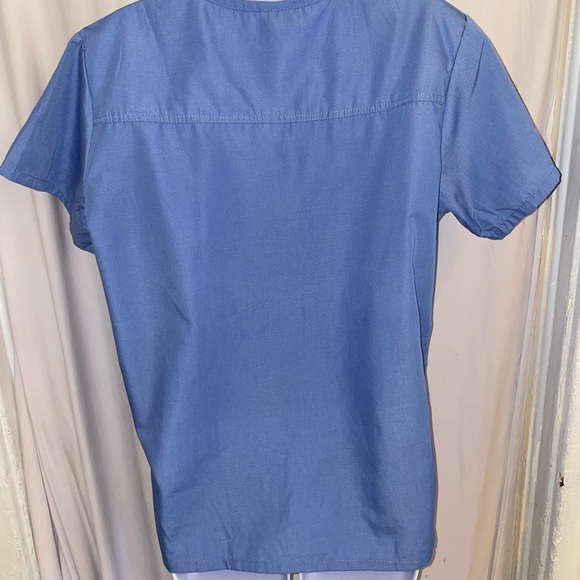 Black Star Nurse Uniform Top Size S - Picture 3 of 10
